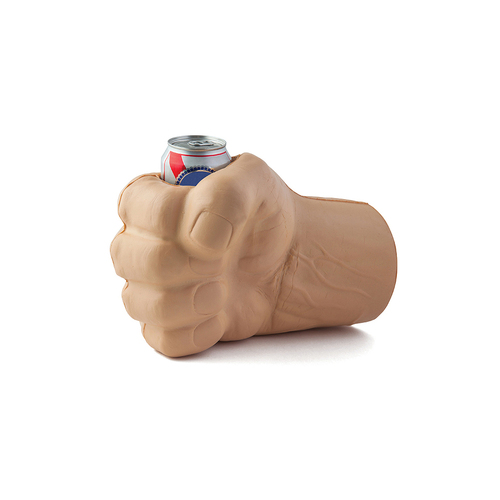 BigMouth Inc. The Beast Giant Fist Drink Kooler Can Holder - Beige