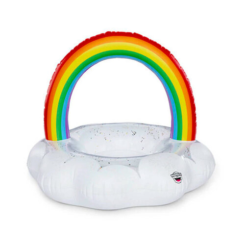 BigMouth 26cm Happy Rainbow Vinyl Lil' Pool Float Inflatable 1-3y