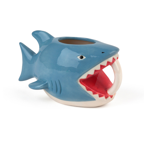 BigMouth Inc. 710ml Ceramic The Bite Me Shark Coffee Mug w/ Handle