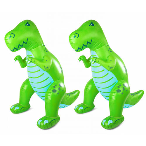 2PK Bigmouth 6 Feet Ginormous T-Rex Sprinklers