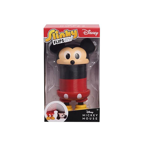 Disney Slinky Mickey Head Over Heels​ Plush Kids/Childrens Soft Toy​  3+