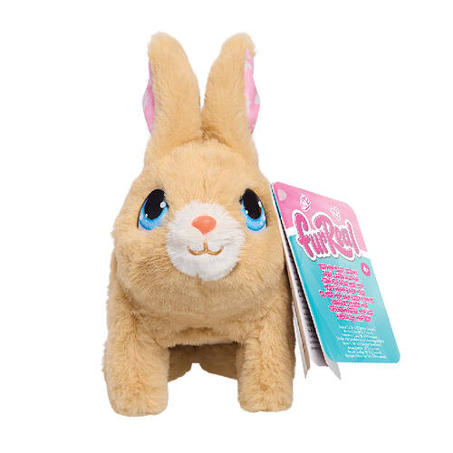 FurReal Hop-Hop Baby Bunny Kids Soft Plush Animal Toy 4y+