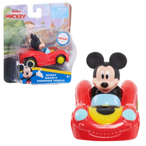 Disney Junior Mickey Mouse Diecast Vehicle Kids/Childrens Toy Asstd 3+