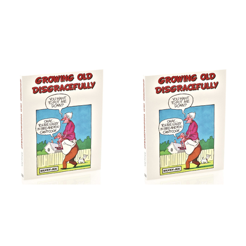 2PK Boxer Gifts Growing Old Disgracefully Fiction Comic Book