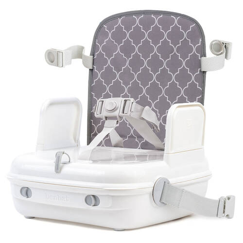 BenBat YummiGo 2 in 1 Feed & Go Booster and Storage Case - Grey