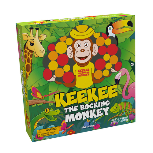 Blue Orange Games Keekee the Rocking Monkey Wooden Game Kids 3y+