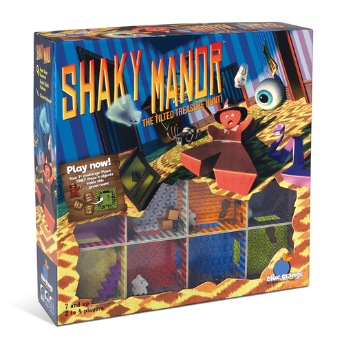 Blue Orange Games Shaky Manor Panic Mansion Kids/Children Fun Card Game 7y+