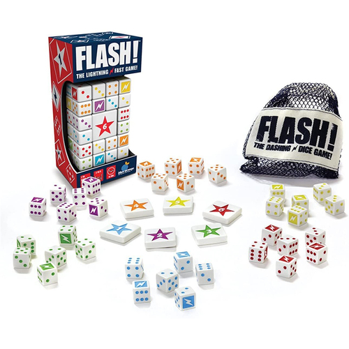 Blue Orange Games Flash 2-6 Player Kids/Children Fun Dice Game 7y+