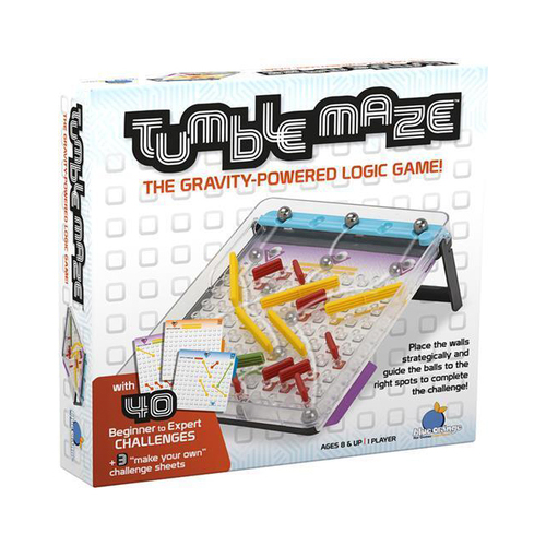 Blue Orange Games Tumble Maze Kids/Children Fun Play Puzzle Game 8y+