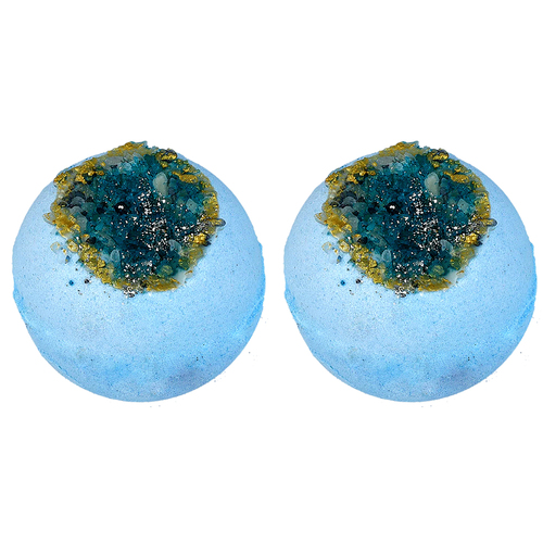 2PK Bomb Cosmetics Crystal Clear Scented Bath Bomb Blaster