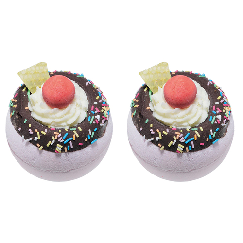 2PK Bomb Cosmetics Move Over Pavlova Bath Bomb Blaster Body Fragrance