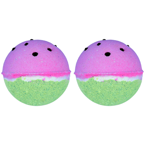 2PK Bomb Cosmetics Fruity Beauty Watercolours Bath Bomb