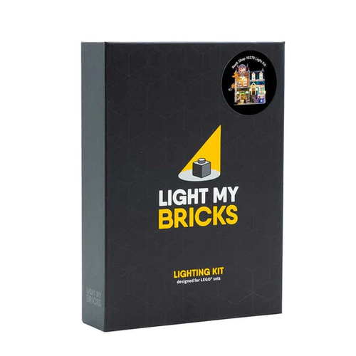 Light My Bricks USB LED Lighting Kit For Lego Bookshop Model No.10270 12y+