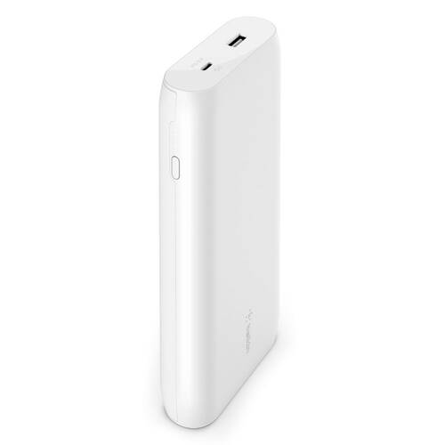 Belkin 20000mAh USB-C Power Bank 20K - White