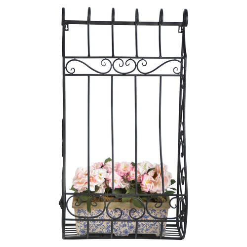 Esschert Design Italian Plant Hanger Inside & Ouside Black