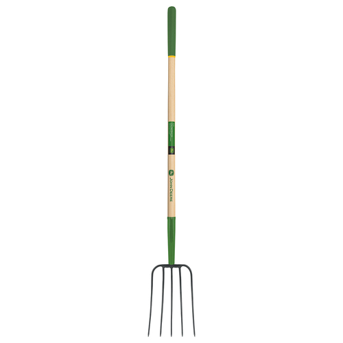 Truper Tools John Deere Manure Fork 5 Tines Ash Handle 9"/22.86 cm Grip