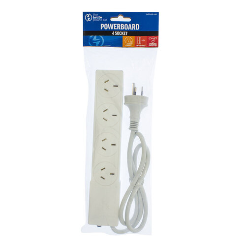 The Brute Power Co 4 Socket Power Board