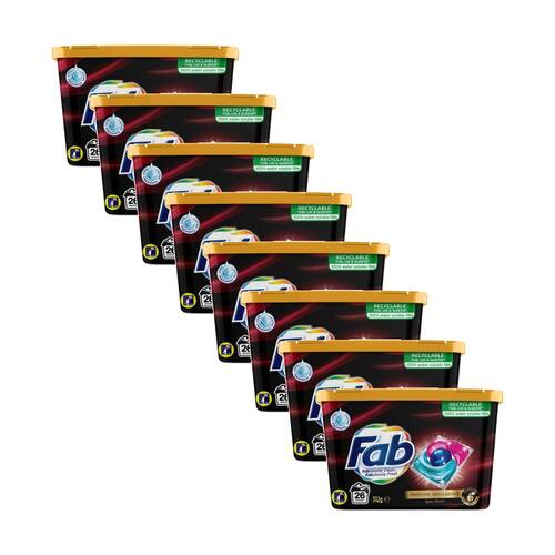 8PK FAB Laundry Clothes Cleaning Pods Spice Desire 26 Washes 312g