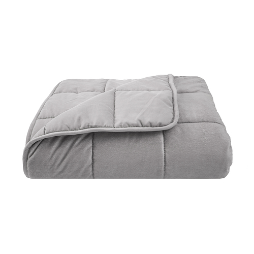 Bambury Weighted Blanket 140x210cm 9kg Soft Touch Woven Home