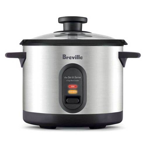 Breville Set & Serve 7 Cup Rice Cooker/Steamer