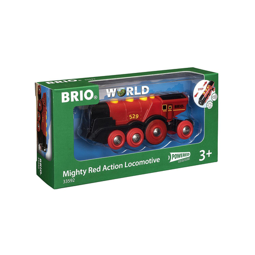 Brio Mighty Red Action Locomotive Childrens Play Toy 3y+