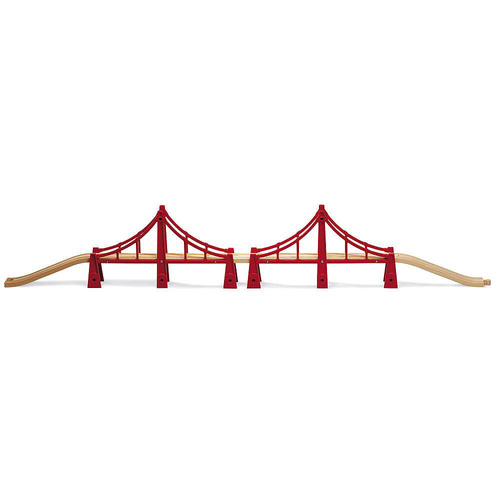 5pc Brio Double Suspension Bridge Kids/Childrens Play Toy 3y+ 