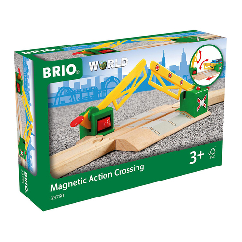 Brio Magnetic Action Crossing Kids/Childrens Play Toy 3y+ 
