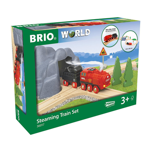 24pc Brio - Steaming Train Kids/Childrens Toy Set 3Y+