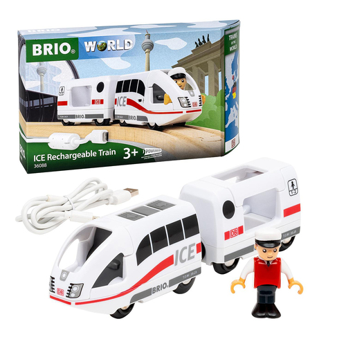 3pc Brio ICE Rechargeable Train Kids/Childrens Pretend Play Toy 3y+
