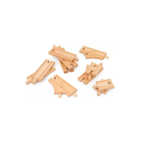 12pc BRIO Wooden Railway Tracks Starter Track Pack Kids/Children 3y+