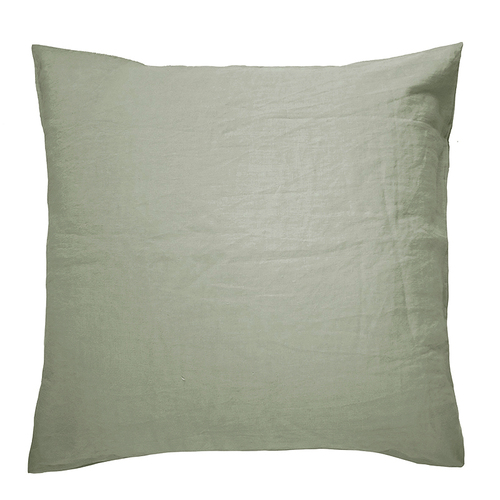 Bambury Home Living Decorative Linen Euro Pillowcase Pebble Woven