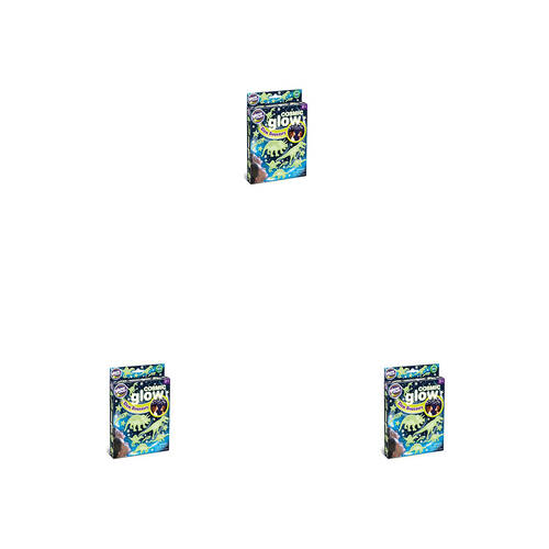 3PK Brainstorm Toys Cosmic Glow Dinosaurs Kids/Children 3y+