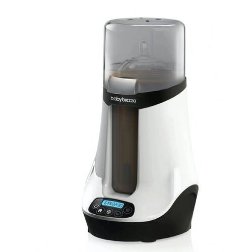 Baby Breeza Safe and Smart Milk Bottle Warmer With Bluetooth Control White/Black