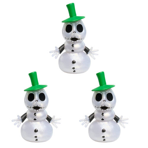 3PK Nightmare Before Christmas Collectable Mini Figures/Toy 2.5in 3y+ Assorted