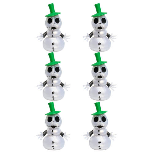 6PK Nightmare Before Christmas Collectable Mini Figures/Toy 2.5in 3y+ Assorted