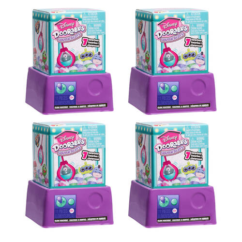 4x 11pc Doorables Disney Collectable Figures Whatcha Gotcha Claw Machine Toy 5y+