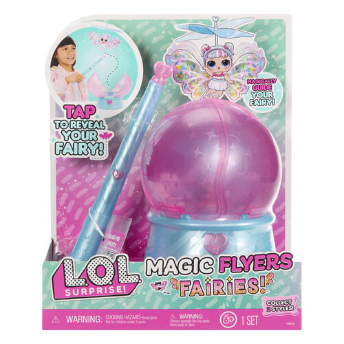 L.O.L Surprise Magic Flyers Fairies Tots Interactive Doll/Toy Snowflake 4y+