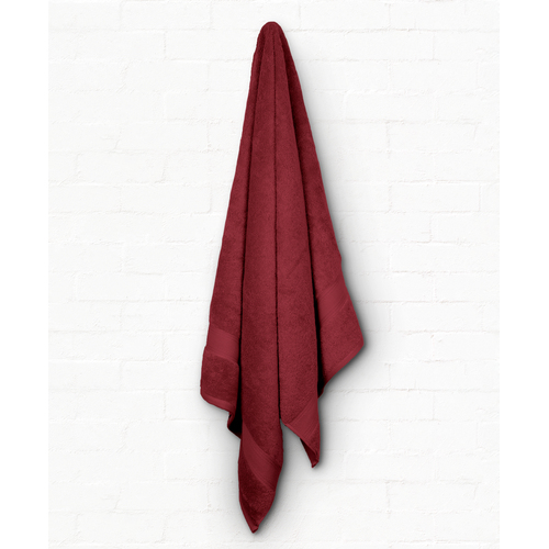 Ardor St Regis Collection 80x160cm Bath Sheet Berry