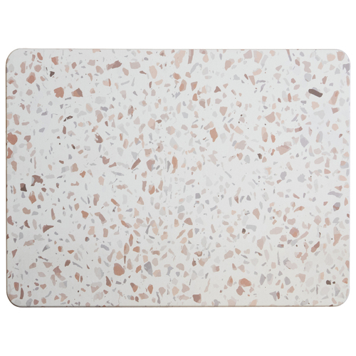 Ardor 39x60cm Dri Bath Stone Terrazzo Bathroom/Kitchen Mat