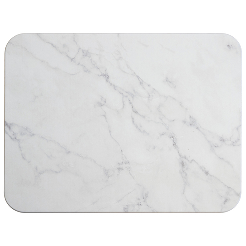 Ardor 39x60cm Dri Bath Stone White Marble Bathroom/Kitchen Mat