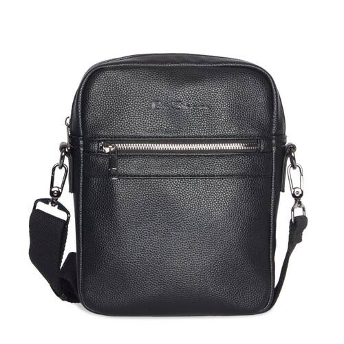 Ben Sherman Pebble Cross Body Outdoor Travel Bag - Black