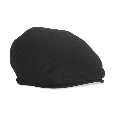 Ben Sherman Men's Headwear Ivy Baker Boy Flat Hat - Black