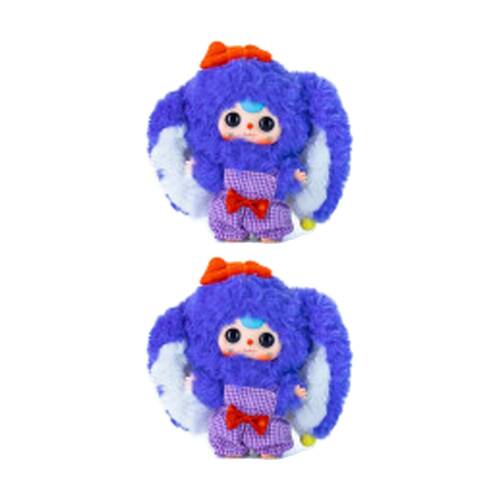 2x Baby Three Macaron Cute Bunny V2 Plush Blind Box Surprise Toy Assorted