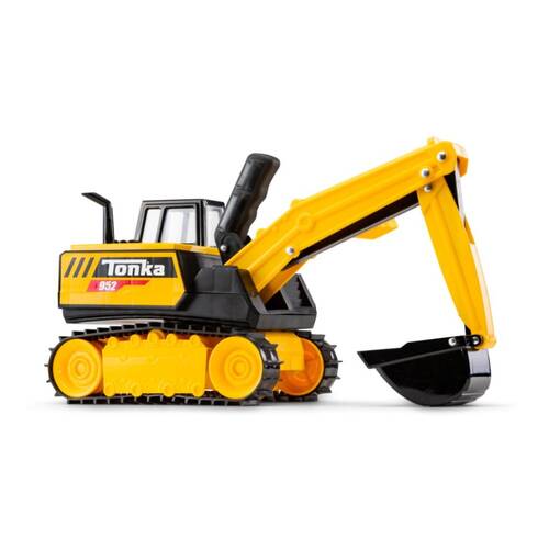 Tonka Steel Classic Mighty Excavator Kids Outdoor Toy 3y+ Yellow