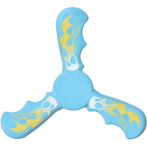 Mirage Beach Rotarang Kids Outdoor Tri-Boomerang Flying Toy Blue