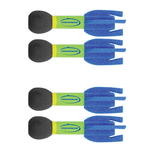 2PK Mirage Pool Finger Rocketz Kids Outdoor Water Toy Multicoloured