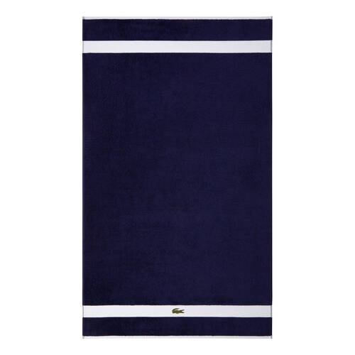 Lacoste LCASUAL Cotton Sporty Bath Towel 70x140cm - Marine