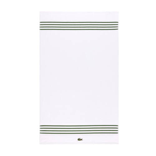 Lacoste LCOURTLI Cotton Sporty Bath Towel 70x140cm - Vert