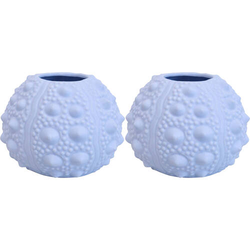 2PK LVD Urchin Vase Ceramic Home/Lounge Decor Medium Tidal