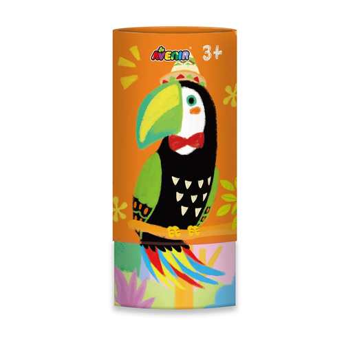 12pc Avenir Toucan Silky Colour Crayons Kids Art/Craft 3y+